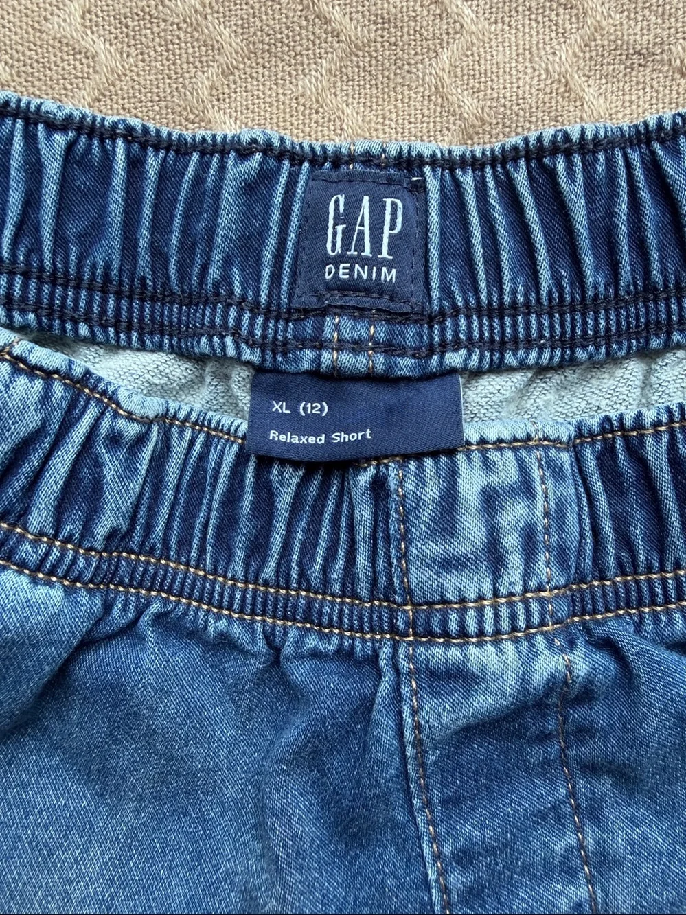 Kids / Girls GAP Light Blue Elastic-Waist Denim Shorts Duo